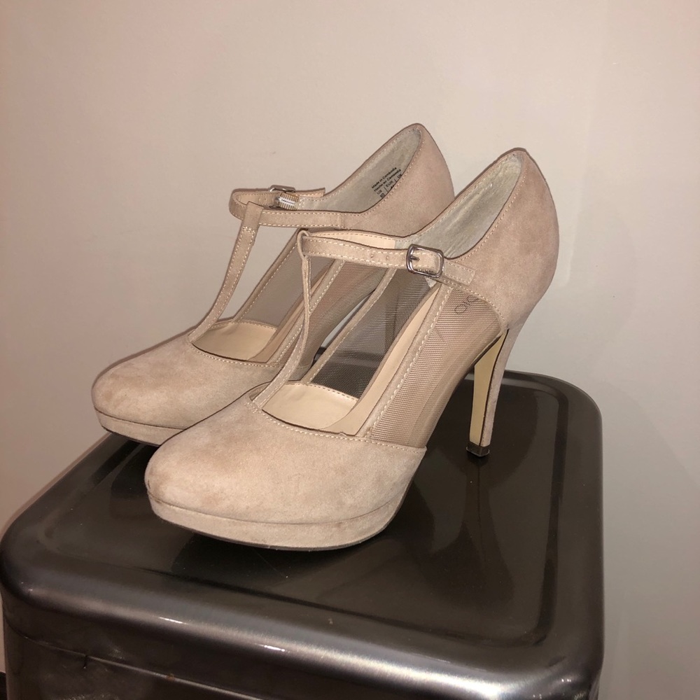 Faux suede KSTUDIO heels